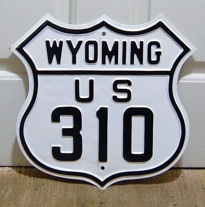 1920s highway marker.