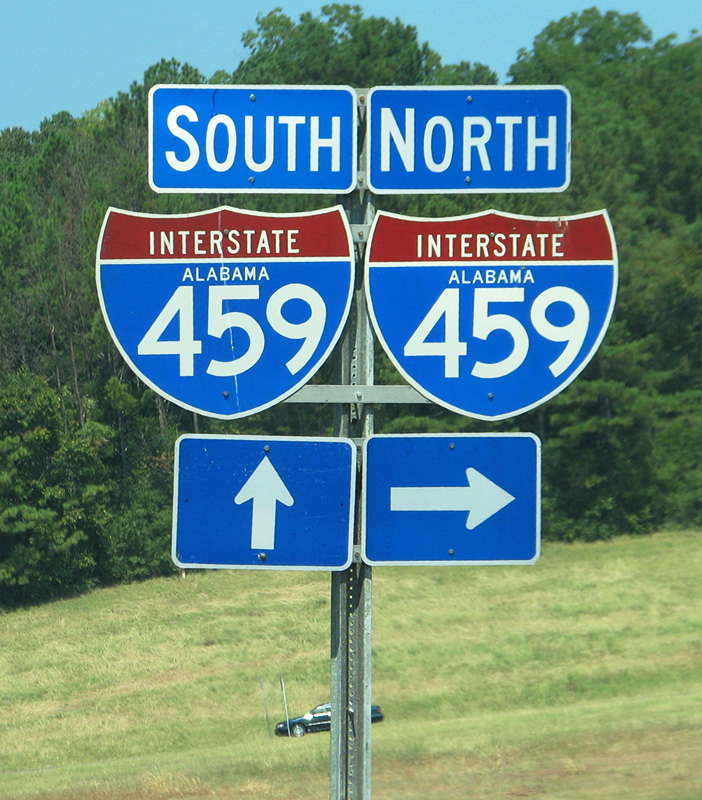 Alabama Interstate 459 sign.