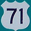 U. S. highway 71 thumbnail AR19835401
