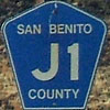 San Benito County route J1 thumbnail CA19690011