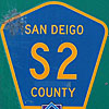 San Diego county route S2 thumbnail CA19750021