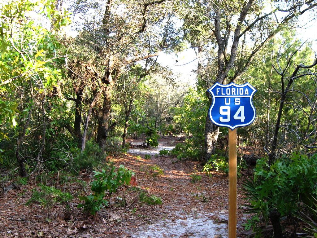 Florida U.S. Highway 94 sign.