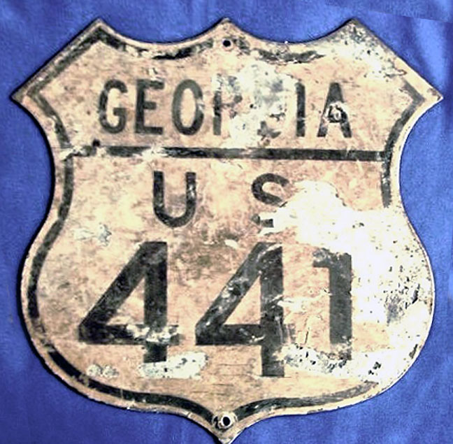 Georgia U.S. Highway 441 sign.