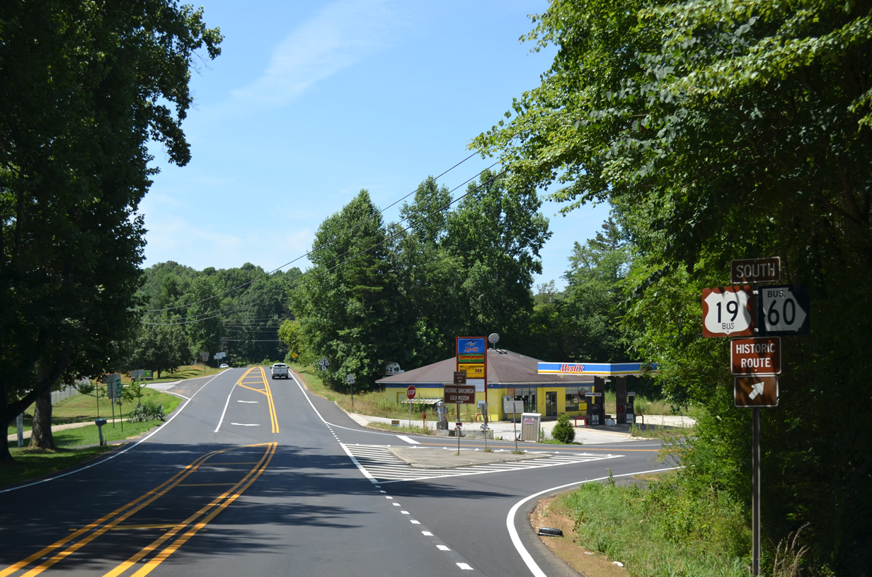 Georgia - U. S. highway 19 and state highway 60 sign.