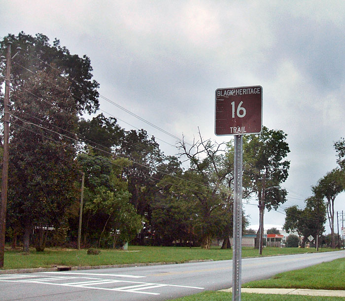 Georgia Black Heritage Trail 16 sign.