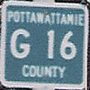 Pottawattamie County route G16 thumbnail IA19560161