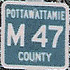 Pottawattamie County route M47 thumbnail IA19560161