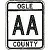 Ogle County route AA thumbnail IL19610573