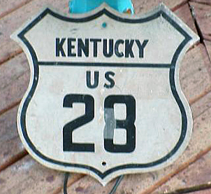 Kentucky U.S. Highway 23 sign.