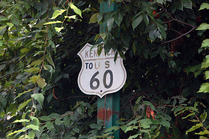 Kentucky U.S. Highway 60 sign.