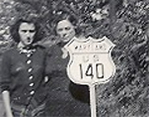 Maryland U.S. Highway 140 sign.