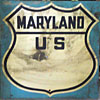 blank U. S. highway marker thumbnail MD19530001