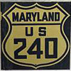 U. S. highway 240 thumbnail MD19532401