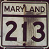 State Highway 213 thumbnail MD19612131