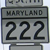State Highway 222 thumbnail MD19690011