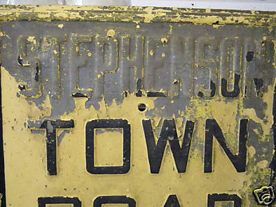 Michigan Stephenson town road 18 sign.