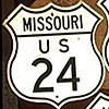 U. S. highway 24 thumbnail MO19340361