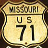 U. S. highway 71 thumbnail MO19340361