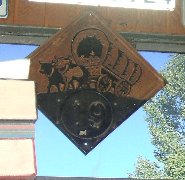 Nebraska State Highway 19 sign.