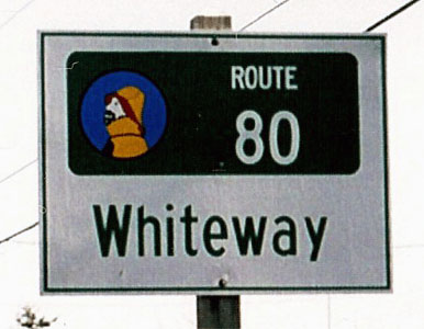 Newfoundland Provincial Highway 80 sign.