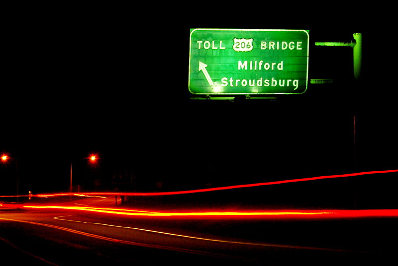 New Jersey U.S. Highway 206 sign.