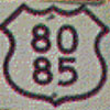 U. S. highway 80 and 85 thumbnail NM19540801