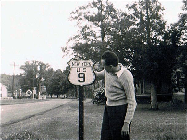 New York U.S. Highway 9 sign.