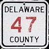 Delaware County route 47 thumbnail NY19510471