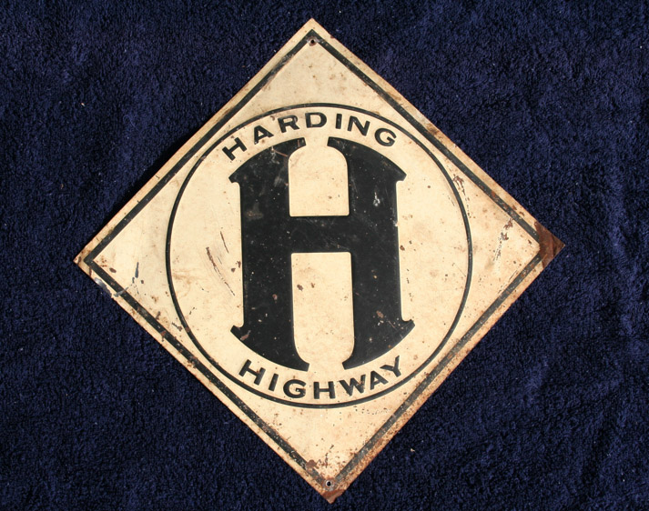 Ohio Harding Highway sign.
