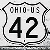 U. S. highway 42 thumbnail OH19550421