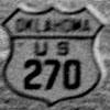 U. S. highway 270 thumbnail OK19300666