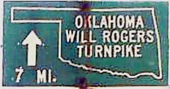 Oklahoma  44 sign.