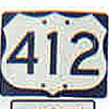 U. S. highway 412 thumbnail OK20064121