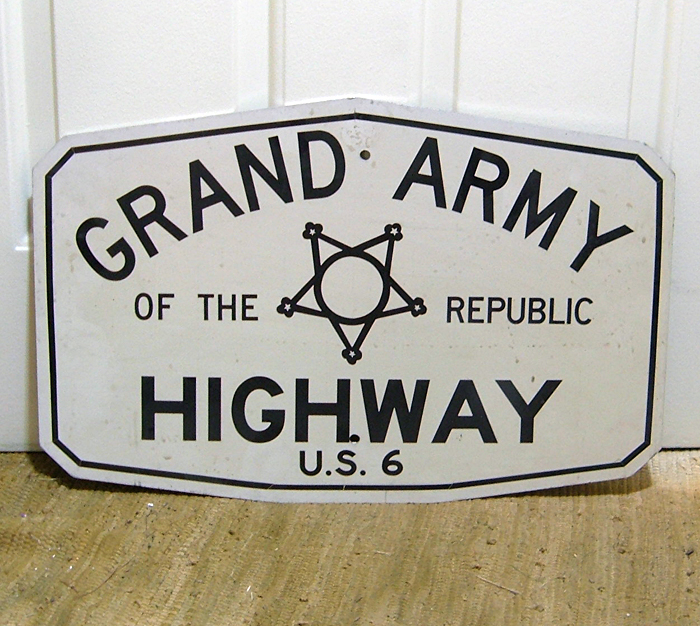 Pennsylvania Grand Army of the Republic Highway sign.