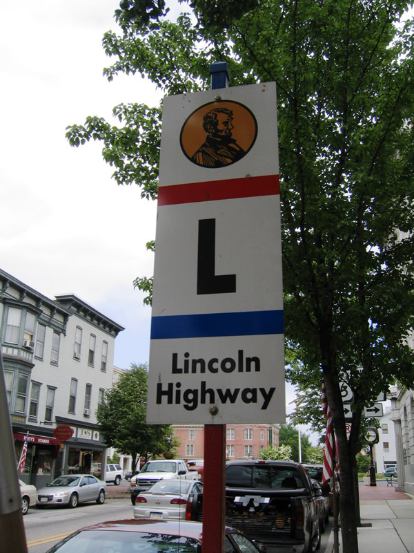Pennsylvania Lincoln Highway sign.