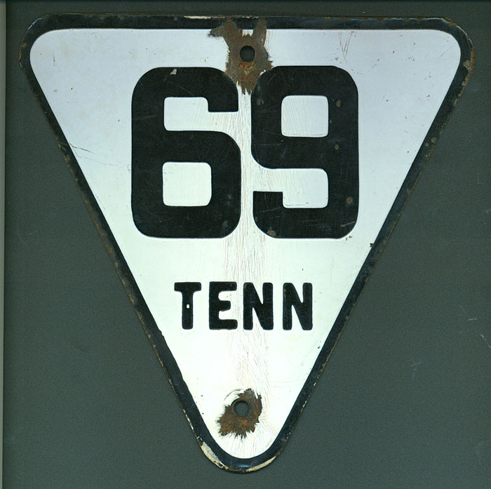 Tennessee State Highway 69 sign.