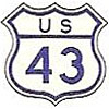 U. S. highway 43 thumbnail TN19340112