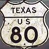 U. S. highway 80 thumbnail TX19520801