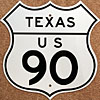 U. S. highway 90 thumbnail TX19520831