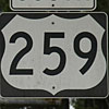 U. S. highway 259 thumbnail TX19790201