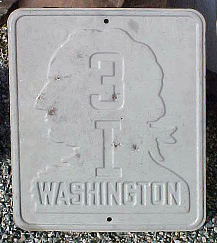 Washington state highway 3I sign.