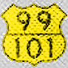 U. S. highway 99 and 101 thumbnail WA19560991
