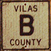 Vilas County route B thumbnail WI19550021