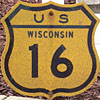 city route U. S. highway 16 thumbnail WI19560161