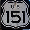 U. S. highway 151 thumbnail WI19651512