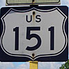 U. S. highway 151 thumbnail WI19681511