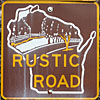 rustic road marker thumbnail WI19820001
