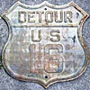 detour U. S. highway 16 thumbnail WY19330161
