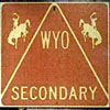 state secondary highway marker thumbnail WY19610001
