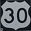 U.S. Highway 30 thumbnail WY19720803